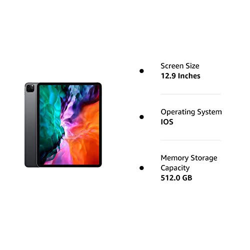 Apple iPad Pro (12,9 pulgadas, Wi-Fi, 512 GB) - Gris espacial (4a generación) (2020) (Reacondicionado)